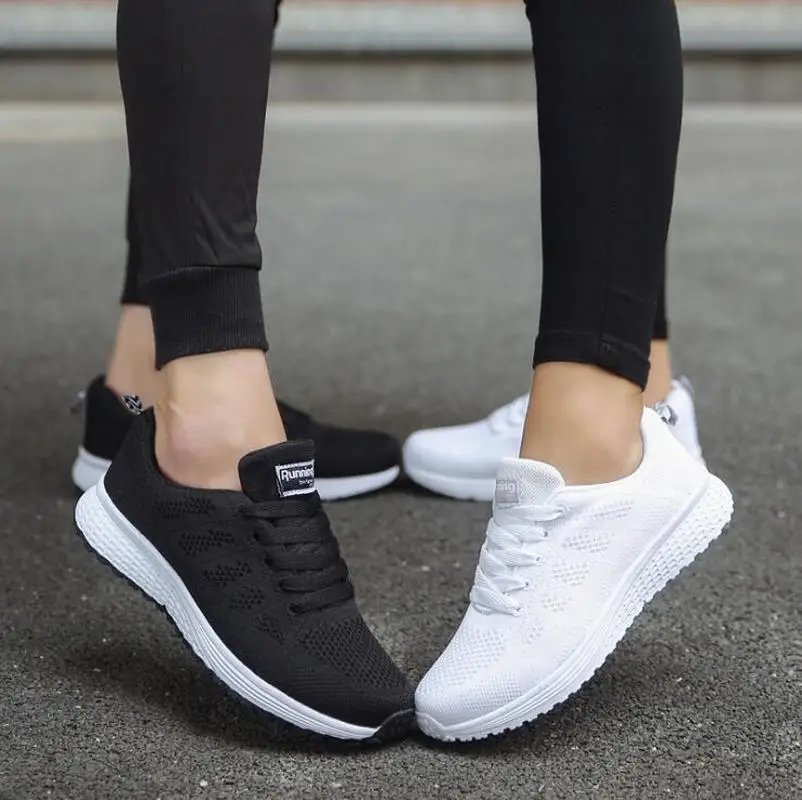 Fashion Breathable Walking Mesh Lace Up Flat Shoes Sneakers Women Tenis Feminino Women Casual Shoes Soft Footwears Walking shoes
Fashion Breathable Walking Mesh Lace Up Flat Shoes Sneakers Women Tenis Feminino Women Casual Shoes Soft Footwears Walking shoes