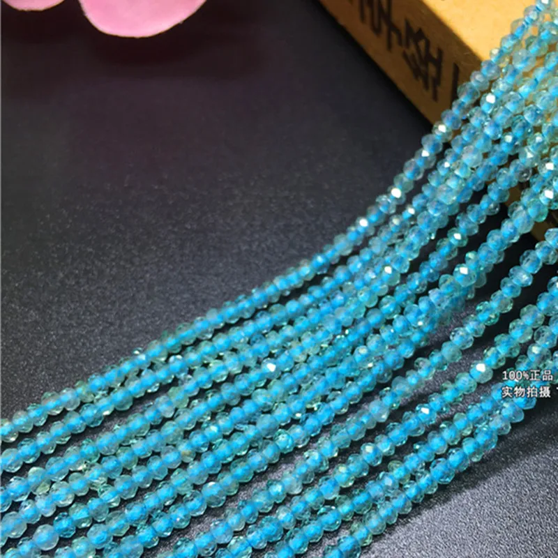 2*3MM 1Strand/Pack Oval 100% Natural Apatite Stone Round Section Loose Jewelry Beads Strands
2*3MM 1Strand/Pack Oval 100% Natural Apatite Stone Round Section Loose Jewelry Beads Strands