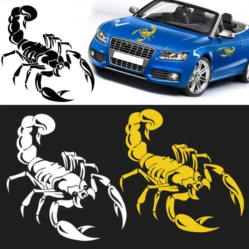 1Pc Car Styling Stickers 3D Cute Scorpion Motorcycle Car Stickers Funny Car Stickers For W VW Audi Ford Toyota CSL2017
1Pc Car Styling Stickers 3D Cute Scorpion Motorcycle Car Stickers Funny Car Stickers For W VW Audi Ford Toyota CSL2017