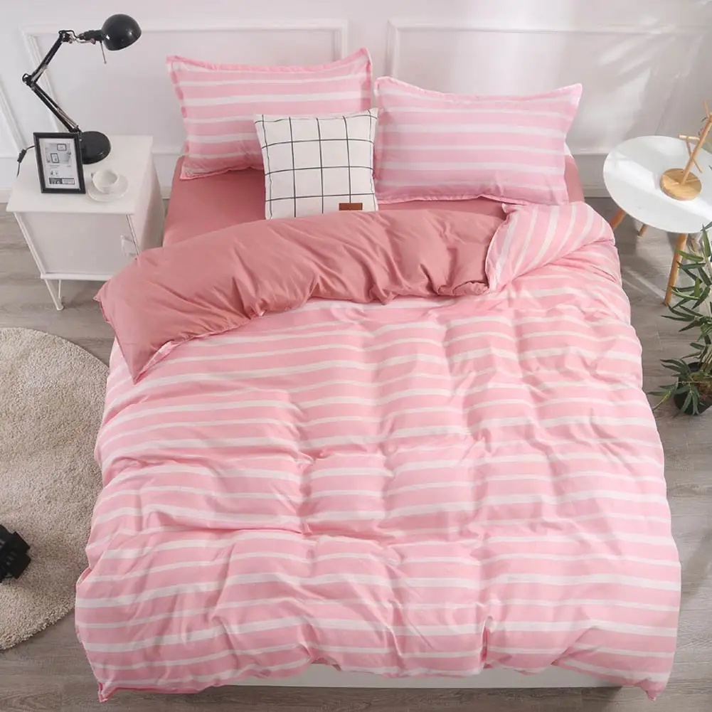 Waliicorners Leopard Pink Bedding Sets Microfiber Brush Polyester Bedlinens Twin Full Queen King Duvet Cover Set Pillowcases 110 HTB1hVsbeG5s3KVjSZFNq6AD3FXab
