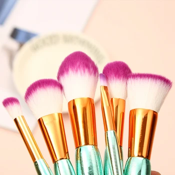 6pcs/Set Mermaid Make up Brushes Sets Cosmetic Tool Powder Foundation Brush Concealer Multi-purpose Facial Eyeliner Brush Kit
6pcs/Set Mermaid Make up Brushes Sets Cosmetic Tool Powder Foundation Brush Concealer Multi-purpose Facial Eyeliner Brush Kit