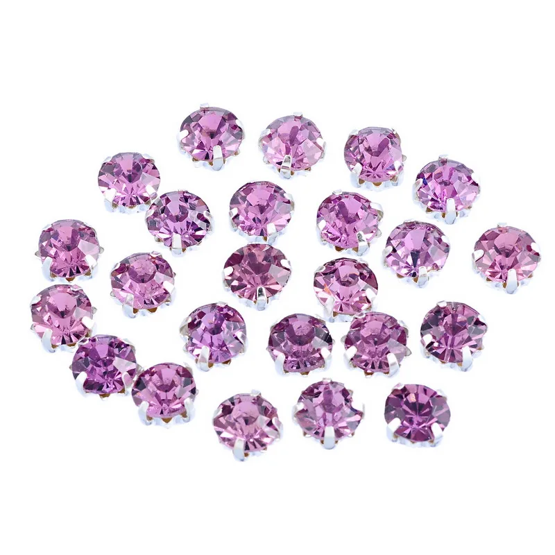 2019 Hot Charming 50PCs Mauve Glass Single Claw Clear Crystal Rhinestone 4mm x4mm
2019 Hot Charming 50PCs Mauve Glass Single Claw Clear Crystal Rhinestone 4mm x4mm