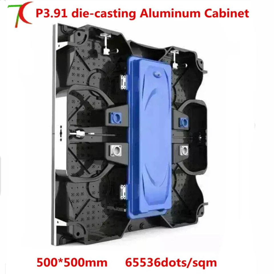 P3.91 500*500mm indoor full color die-casting aluminum equipment cabinet led screen for rental business
P3.91 500*500mm indoor full color die-casting aluminum equipment cabinet led screen for rental business