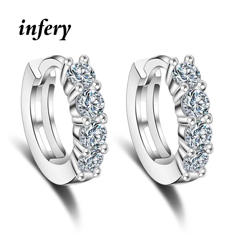 Infery 925 Sterling Silver Earrings Fashion Jewelry Zircon Love Earrings For Women Girl Classic Engagement Jewelry 1Y239
Infery 925 Sterling Silver Earrings Fashion Jewelry Zircon Love Earrings For Women Girl Classic Engagement Jewelry 1Y239
