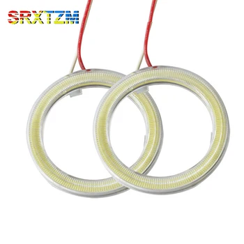 12v Halo Rings Angel Eye Car Headlight COB 60 70 80 90 100 110 120mm Lampshades Bright Auto Drl Angel Eyes Motorcycle
12v Halo Rings Angel Eye Car Headlight COB 60 70 80 90 100 110 120mm Lampshades Bright Auto Drl Angel Eyes Motorcycle