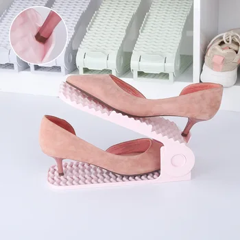 Creative Double-Layer Adjustable Shoe Storage Rack 4 File Wave Shoe Care Home Living Room Bathroom Plastic Shoe Storage Rack
Creative Double-Layer Adjustable Shoe Storage Rack 4 File Wave Shoe Care Home Living Room Bathroom Plastic Shoe Storage Rack