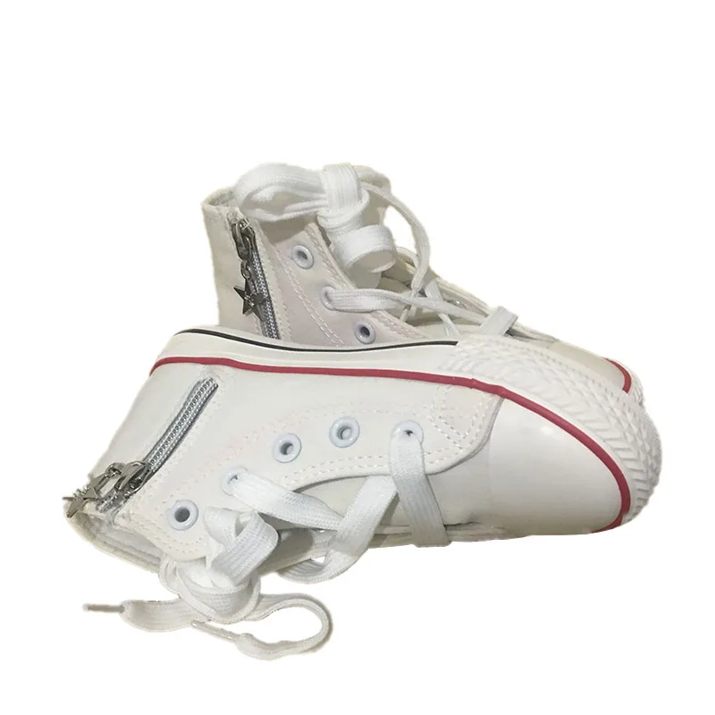 Unisex Kids Canvas Shoes for Boy Children Boots Girls Blue/Black/White/Red Student Casual Shoes Toddler Flat Ankle Boots A11161
Unisex Kids Canvas Shoes for Boy Children Boots Girls Blue/Black/White/Red Student Casual Shoes Toddler Flat Ankle Boots A11161