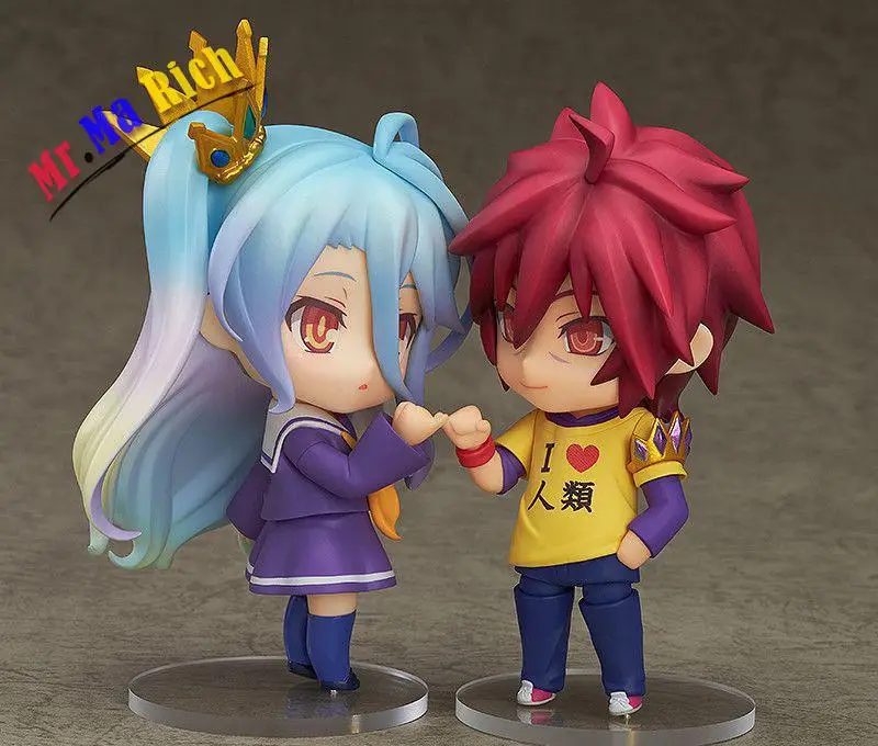 10CM Nendoroid No Game No Life Anime Sora & Shiro PVC Action Figure Collectible Model Cartoon Toy Gift
10CM Nendoroid No Game No Life Anime Sora & Shiro PVC Action Figure Collectible Model Cartoon Toy Gift