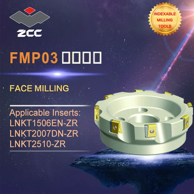 ZCC.CT original face milling cutters FMP03 high performance CNC lathe tools indexable milling tools face milling tools
ZCC.CT original face milling cutters FMP03 high performance CNC lathe tools indexable milling tools face milling tools