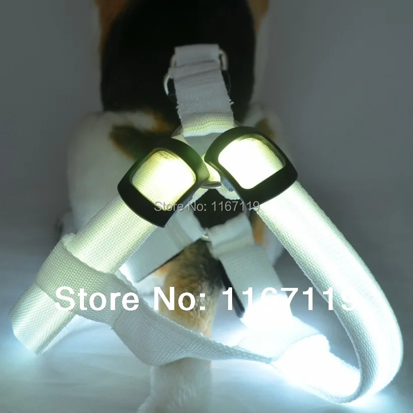 Glowing in the dark Dog Decorartion Dog Cat Flashing LED Harness Training Safety Light Glow Harnesses Leash for Dogs Tether
Glowing in the dark Dog Decorartion Dog Cat Flashing LED Harness Training Safety Light Glow Harnesses Leash for Dogs Tether