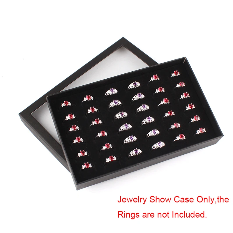 1 Pcs Exquisite Practical Fine 36 Slots Ring Storage Ear Display Box Jewelry Organizer Holder Transparent Window Show Case#57900
1 Pcs Exquisite Practical Fine 36 Slots Ring Storage Ear Display Box Jewelry Organizer Holder Transparent Window Show Case#57900