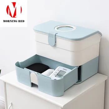 Household Large Capacity Medicine Chest Green Plastic Drawer Portable Multilayer First Aid Box Home Medical Instrument Organizer
Household Large Capacity Medicine Chest Green Plastic Drawer Portable Multilayer First Aid Box Home Medical Instrument Organizer