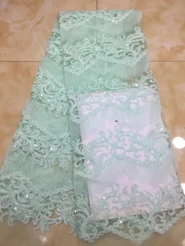African Fabric Lace Nigerian Lace Fabric Green Sequins 2019 High Quality Embroidered Mesh Fabric Gold Line Sequins Lace Fabrics
African Fabric Lace Nigerian Lace Fabric Green Sequins 2019 High Quality Embroidered Mesh Fabric Gold Line Sequins Lace Fabrics