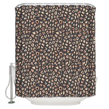 Grey Leopard PatternFabric Shower Curtains Bathroom Accessories Shower Curtain Liner Shower Curtains Childrens Rings Girls
Grey Leopard PatternFabric Shower Curtains Bathroom Accessories Shower Curtain Liner Shower Curtains Childrens Rings Girls