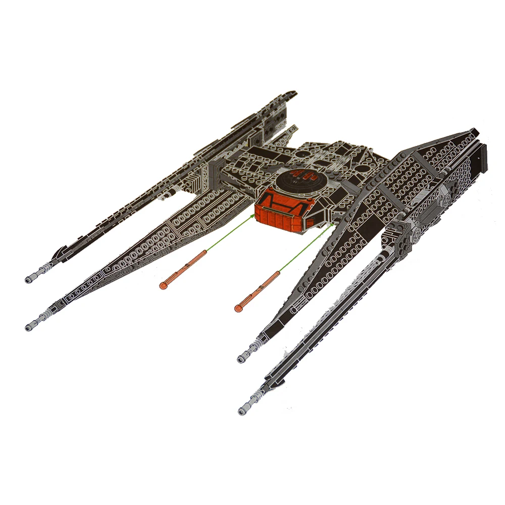 705Pcs Star Kylo toys Tie Model Fighter Set Model Building Blocks Bricks DIY Educational Toy For Children legoinglys 75179
705Pcs Star Kylo toys Tie Model Fighter Set Model Building Blocks Bricks DIY Educational Toy For Children legoinglys 75179