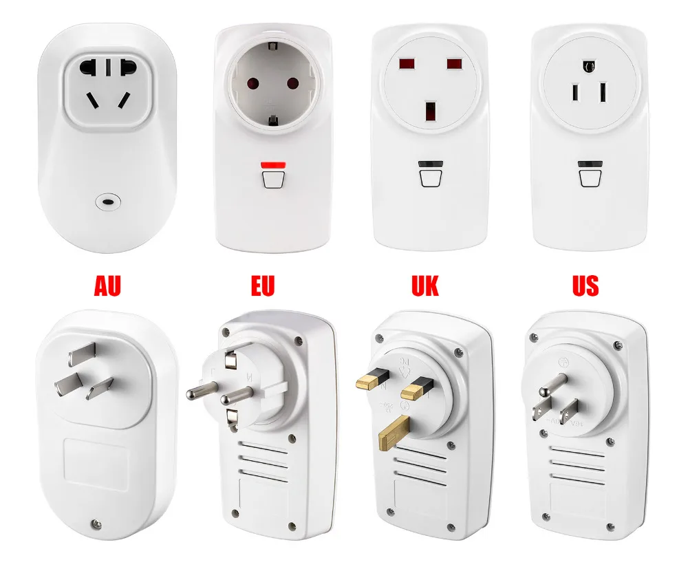 1PC G90B Plus APP Control Smart Wireless Socket EU/AU/US/UK Adapter Switch Plug Outlet for G90B Plus Wifi GSM Alarm System
1PC G90B Plus APP Control Smart Wireless Socket EU/AU/US/UK Adapter Switch Plug Outlet for G90B Plus Wifi GSM Alarm System