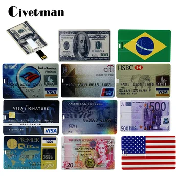Waterproof Flash Card 128GB 64GB 32GB 16GB 8GB 4GB Bank Credit Card Shape USB Flash Drive Pen Drive Memory Flash Stick with Box
Waterproof Flash Card 128GB 64GB 32GB 16GB 8GB 4GB Bank Credit Card Shape USB Flash Drive Pen Drive Memory Flash Stick with Box