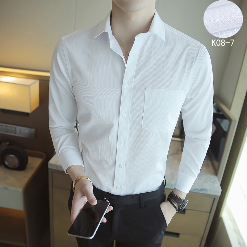 men dress shirts long sleeve casual slim fit striped shirt men's business summer cotton classical formal men shirt
men dress shirts long sleeve casual slim fit striped shirt men's business summer cotton classical formal men shirt