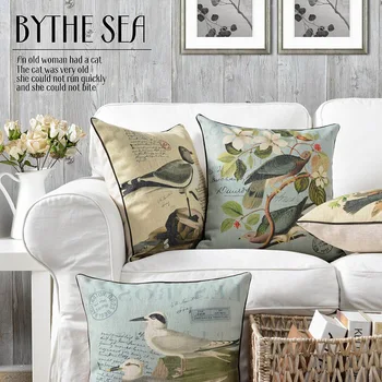 European Pastoral Birds pillows Floral cushions thick lumbar pillows linen pillowcase sofa cushion home decorative Pillows
European Pastoral Birds pillows Floral cushions thick lumbar pillows linen pillowcase sofa cushion home decorative Pillows