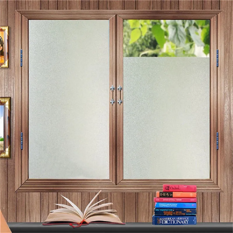 90*200CM Window Film Non Adhesive Frosted Privacy Window Glass Stickers Film Self Static Cling Vinly Film for Home and Office
90*200CM Window Film Non Adhesive Frosted Privacy Window Glass Stickers Film Self Static Cling Vinly Film for Home and Office