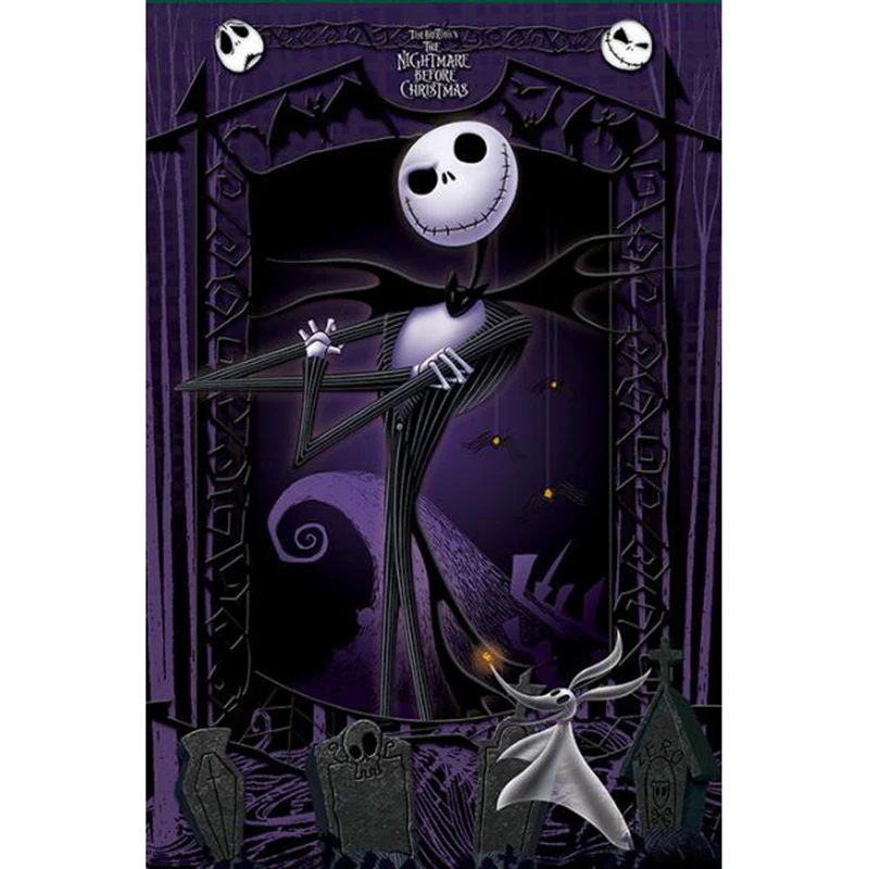 5D DIY Diamond Embroidery Christmas Nightmare Jack And Sally Dancing Watercolor Diamond Painting Diamond Mosaic Painting z10
5D DIY Diamond Embroidery Christmas Nightmare Jack And Sally Dancing Watercolor Diamond Painting Diamond Mosaic Painting z10