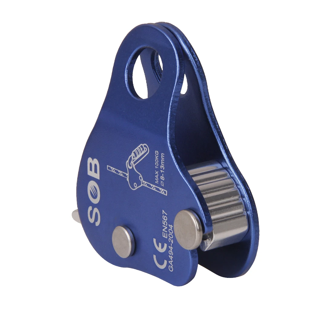Mini Rope Grab Removable Cam Flip Line Adjuster for Rope Sizes 12mm -16mm for Outdoor Rock Climbing Blue
Mini Rope Grab Removable Cam Flip Line Adjuster for Rope Sizes 12mm -16mm for Outdoor Rock Climbing Blue