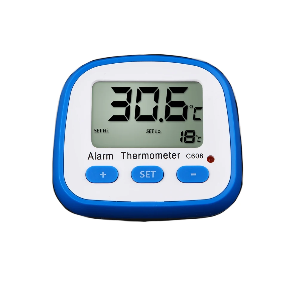Alarm Thermometer For Home Temperature Monitor Fridge Freezer Indoor Outdoor Lightweight Hygrometer Digital LCD Display
Alarm Thermometer For Home Temperature Monitor Fridge Freezer Indoor Outdoor Lightweight Hygrometer Digital LCD Display