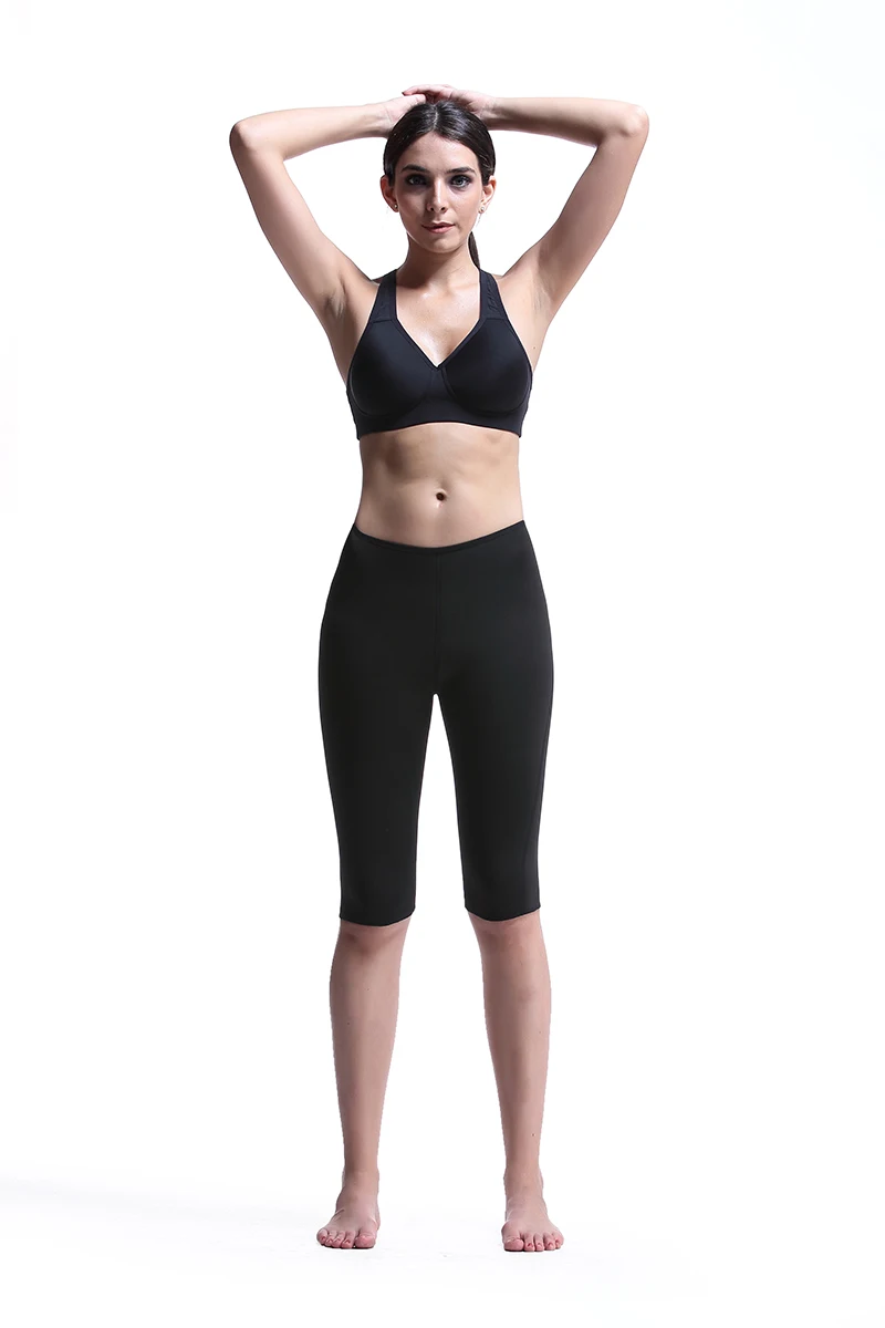 Meisou Women Slimming Pants Hot Thermo Neoprene Sweat Sauna Body Shapers Fitness Stretch Control Panties Burne Waist Slim Pants (8)