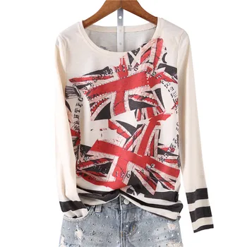 Fashion hot drilling printed oversized t shirt women 2020 4XL vintage long sleeve top o-neck graphic tees funny t shirts poleras
Fashion hot drilling printed oversized t shirt women 2020 4XL vintage long sleeve top o-neck graphic tees funny t shirts poleras