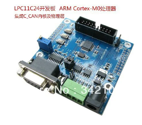 Free Shipping! LPC11C24 CAN learning board ARMCortex-M0 core rs232rs485 with C_CAN
Free Shipping! LPC11C24 CAN learning board ARMCortex-M0 core rs232rs485 with C_CAN