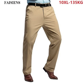 Men Suit Pants Trousers 9XL 10XL Stretch Elasticity Large Size Big Sale 7XL 8XL Business Khaki Men Classic Casual Pants 44 46 48 
Men Suit Pants Trousers 9XL 10XL Stretch Elasticity Large Size Big Sale 7XL 8XL Business Khaki Men Classic Casual Pants 44 46 48