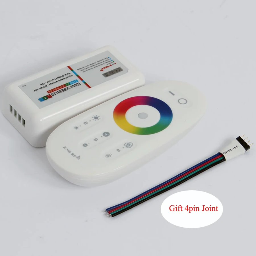 RGB / RGBW Controller Wall Mounted LED Controller Touch Pannel 12V /24V18A Wireless 2.4G Remote for LED RGBW Strip
RGB / RGBW Controller Wall Mounted LED Controller Touch Pannel 12V /24V18A Wireless 2.4G Remote for LED RGBW Strip