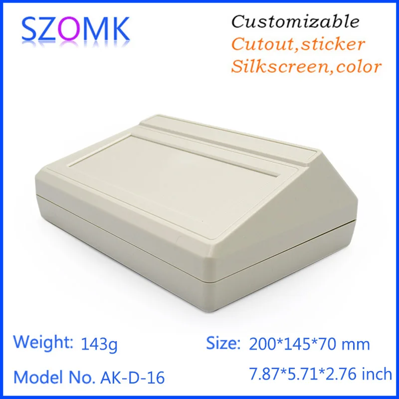 10piece szomk desktop electronics for electronic equipment box plastic box plastic case electrical plastic junction 200*145*70mm
10piece szomk desktop electronics for electronic equipment box plastic box plastic case electrical plastic junction 200*145*70mm