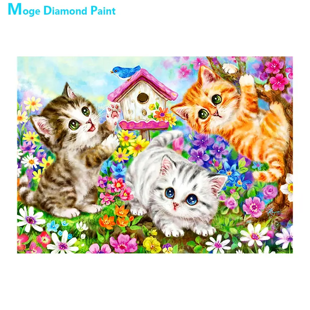Lovely cat Diamond Painting Full Round animal cartoon Children Nouveaute DIY Sticking Drill Cross Embroidery 5D Home Decoration
Lovely cat Diamond Painting Full Round animal cartoon Children Nouveaute DIY Sticking Drill Cross Embroidery 5D Home Decoration