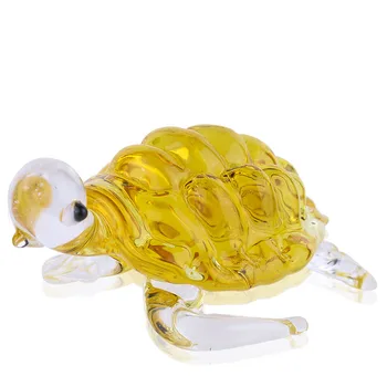 H&D Crystal Sea Turtle Hand Blown Glass Figurine Handmade Art Home Decor Dorable Creation,Yellow
H&D Crystal Sea Turtle Hand Blown Glass Figurine Handmade Art Home Decor Dorable Creation,Yellow