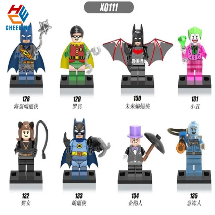 X0111 Single Sale Super Heroes Batman Beyond Penguin Robin Joker Catwoman Dolls Building Blocks Bricks Kids Gift Toys
X0111 Single Sale Super Heroes Batman Beyond Penguin Robin Joker Catwoman Dolls Building Blocks Bricks Kids Gift Toys