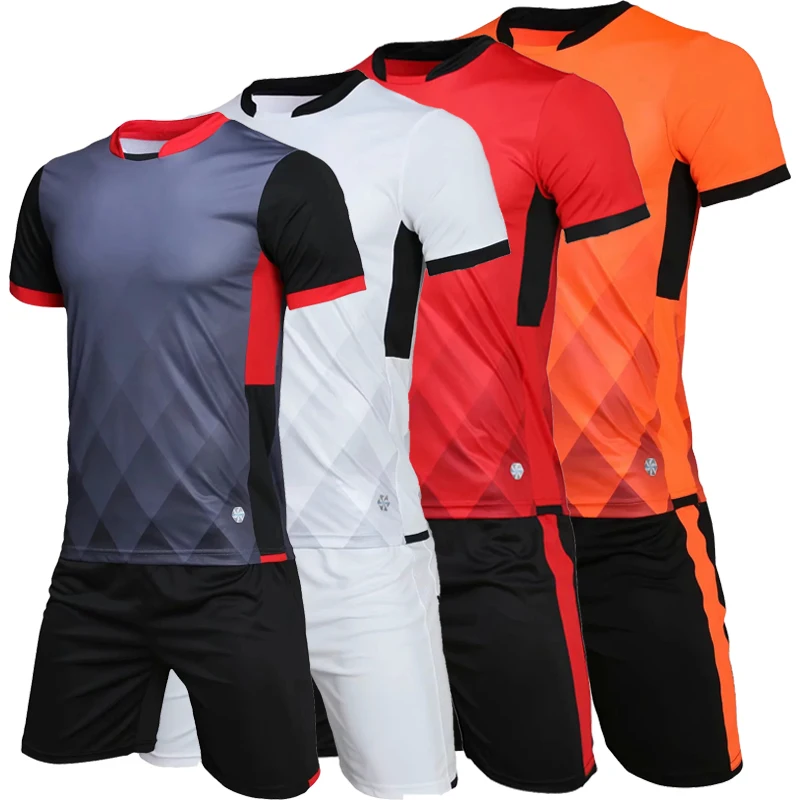 training soccer jersey suit Men Football Jersey Survetement Football kit sport team football shirt +shorts kits plate customize
training soccer jersey suit Men Football Jersey Survetement Football kit sport team football shirt +shorts kits plate customize