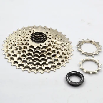 9 Speed CSM990Durable steel Mountain Bicycle Cassette Tool MTB Flywheel Bike Parts 11-40T 11-36T SunRace Bicycle Freewheel
