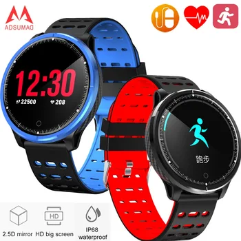 Fashion Smart bracelt IP68 Waterproof Heart rate monitor Blood pressure band Multi-sport mode watch alarm color
Fashion Smart bracelt IP68 Waterproof Heart rate monitor Blood pressure band Multi-sport mode watch alarm color