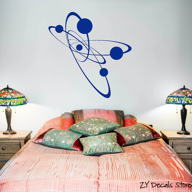 Atom Electron Science Vinyl Wall Decals Chemistry Nuclear Physics Decor Wall Sticker Classroom Wall Decor L514
Atom Electron Science Vinyl Wall Decals Chemistry Nuclear Physics Decor Wall Sticker Classroom Wall Decor L514