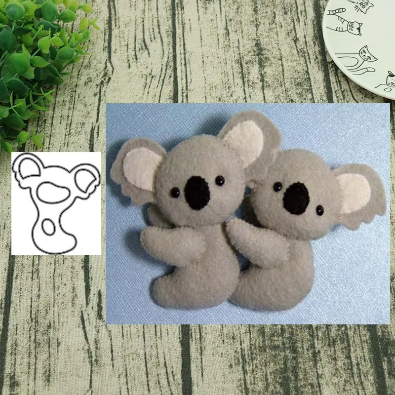 Animal Koala metal cutting dies Scrapbooking album paper craft handmade card stencil art cutter
Animal Koala metal cutting dies Scrapbooking album paper craft handmade card stencil art cutter