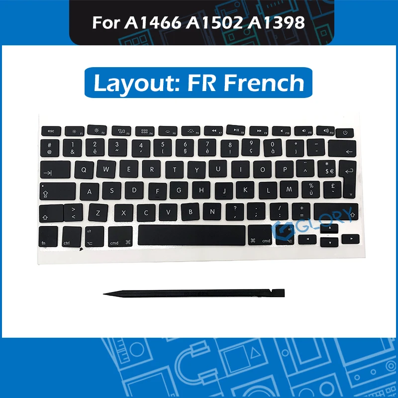 New AP08 Keycap set French Spanish Russian German Portugues Swiss Hungarian for Macbook Air Pro Retina A1466 A1502 A1398
New AP08 Keycap set French Spanish Russian German Portugues Swiss Hungarian for Macbook Air Pro Retina A1466 A1502 A1398
