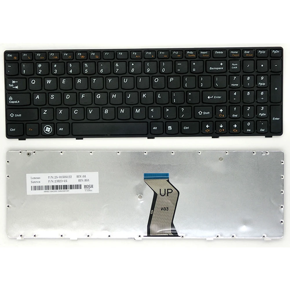 Black Laptop Keyboard Laptop Accessories for Lenovo G580 / Z580A / G585 / Z585 / B580 / G780 / G590 Replacement Keyboar
Black Laptop Keyboard Laptop Accessories for Lenovo G580 / Z580A / G585 / Z585 / B580 / G780 / G590 Replacement Keyboar