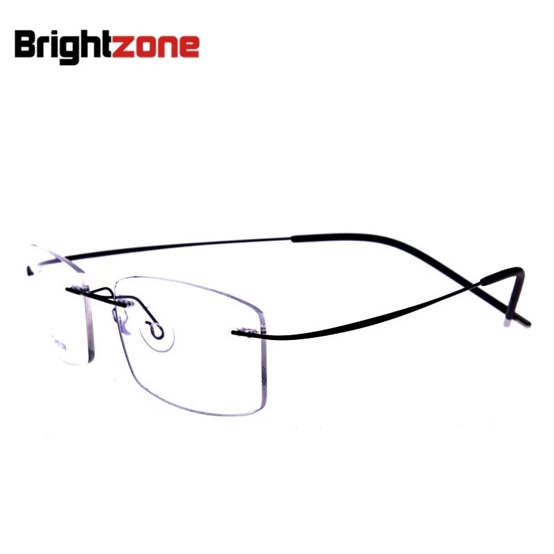 Brightzone 2019 Fashion Women Rimless Glasses Memory Titanium Eyeglasses Myopia Square Optical Frame Men Brand Designer With Box
Brightzone 2019 Fashion Women Rimless Glasses Memory Titanium Eyeglasses Myopia Square Optical Frame Men Brand Designer With Box