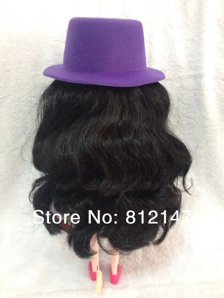 Кукольная шапка Blyth фиолетовая|blythe doll hat|doll hatblythe hat |