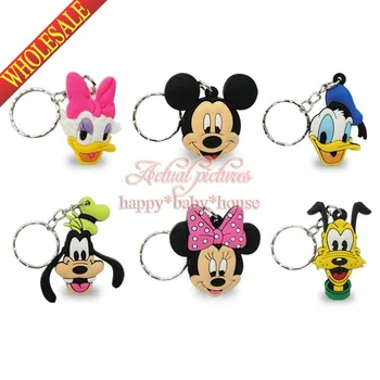Hot 100PCS Mickey Minnie Key Rings PVC Pendants for Gifts/ Bags Accessories PVC Keychains Necklace Cellphone Pendants Charms
Hot 100PCS Mickey Minnie Key Rings PVC Pendants for Gifts/ Bags Accessories PVC Keychains Necklace Cellphone Pendants Charms