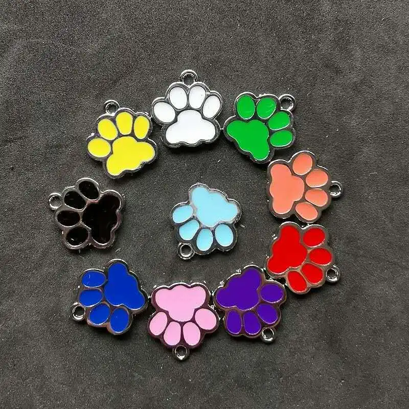 Mix Design Dog Paw Print Charms Pendant Charms for Jewelry Making Bracelet Necklace Earrings Keychain 10pcs
Mix Design Dog Paw Print Charms Pendant Charms for Jewelry Making Bracelet Necklace Earrings Keychain 10pcs