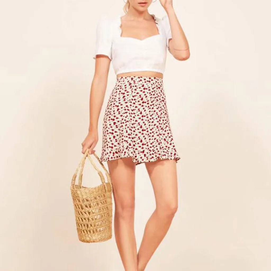 skirts womens A-Line midi skirt summer Causel Printed Bandage Mini Skirt Wrap Short Beach Party Summer Skirts T617
skirts womens A-Line midi skirt summer Causel Printed Bandage Mini Skirt Wrap Short Beach Party Summer Skirts T617