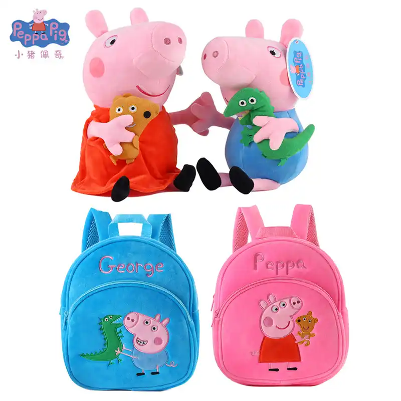 peppa pig plush backpack