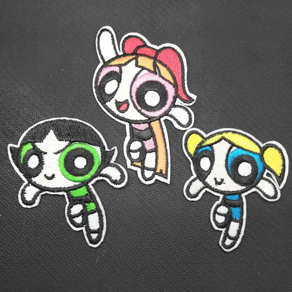 Cartoon The Powerpuff Girls Iron On Embroidered Clothes Patches For Clothing Stickers Garment Wholesale
Cartoon The Powerpuff Girls Iron On Embroidered Clothes Patches For Clothing Stickers Garment Wholesale